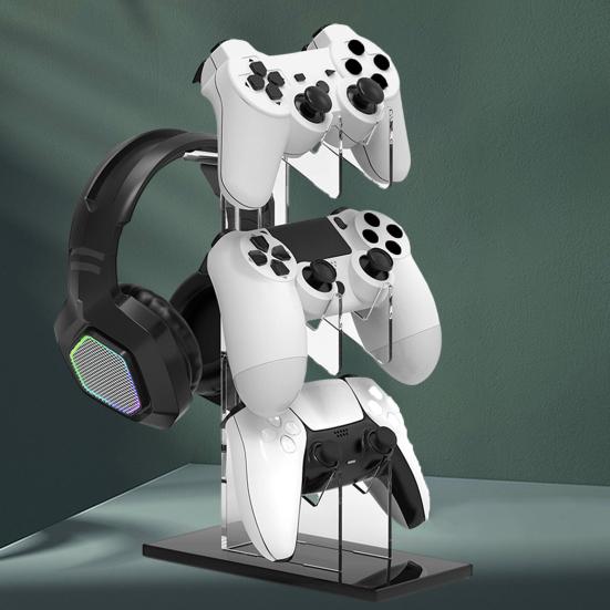 Универсальный держатель для контроллера, подставка для наушников, 3-слойная конструкция, прочная несущая подставка для контроллера