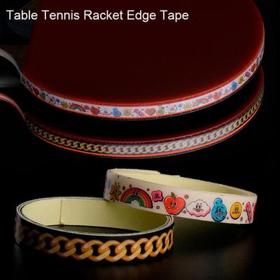 Многоцветная лента для защиты кромки ракетки для настольного тенниса Профессиональные аксессуары Защитная полоса для кромки Спорт