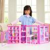 Барби Отлично подходит для стильного розового шкафа мечты Игровая игра для детей от 3 лет и старше Розовый HXD58 (Барби) дети! (с куклой) Одевание куклы/дома/ролевой игры