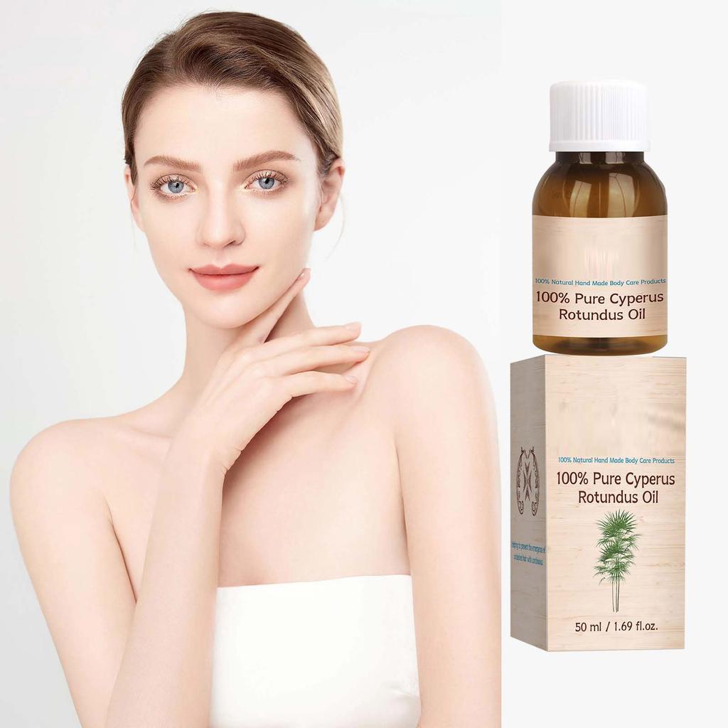 Cyperus Rotundus Oil For Hair Removal, Natural Cyprus Oil, Reduces Hair Growth, Soothes Skin, Ideal For Men & Women, 50ml