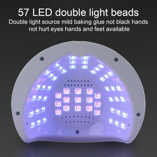 UV LED Nail Light Treatment Device 650nm Infrared Light 470nm Blue Light Toenail Fingernail Removal Gel Polish Drying Curing