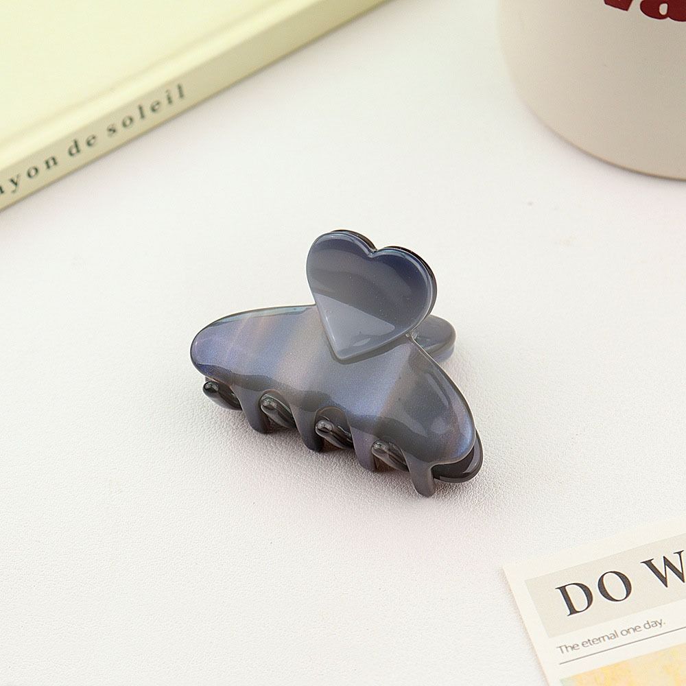 Ацетатная заколка для волос Love Barrette Creative Hair Claw Clip Women