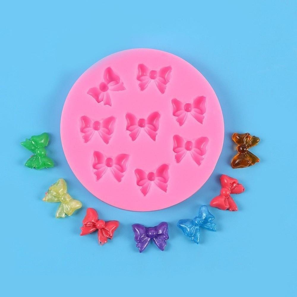 Mini Bows Silicone Fondant Molds Bowknot Chocolate Candy Baking Mold Cake Pop Accessories Kitchen