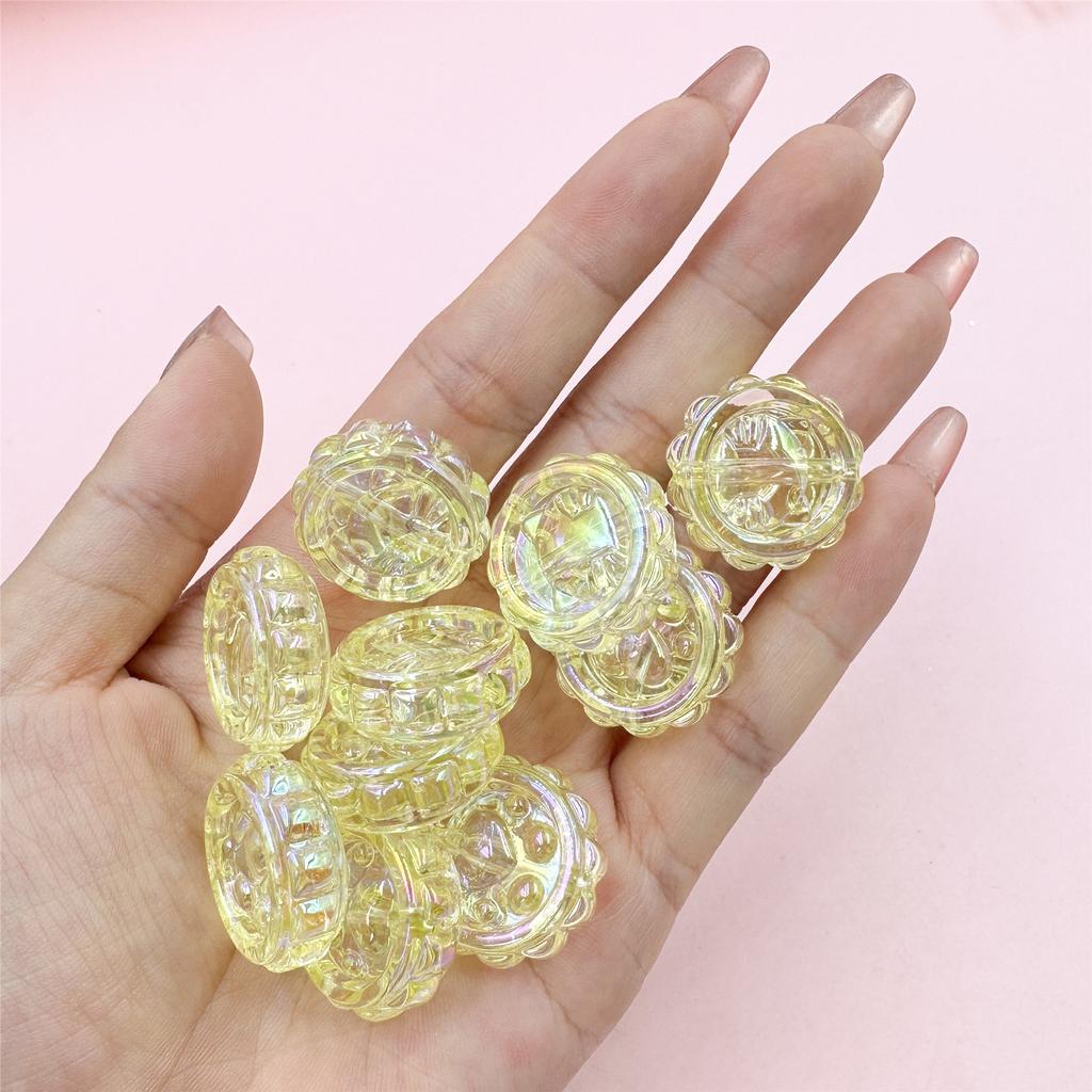 Модные акриловые DIY 10 шт. DIY ювелирные аксессуары для изготовления браслетов и сережек свободные бусины 23,4 мм кошка