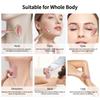 Natural Resin Facial Massage Tool Crystal Scraping Roller Set Reduces Wrinkles Facial Lifting Skincare Relieves Facial Swelling
