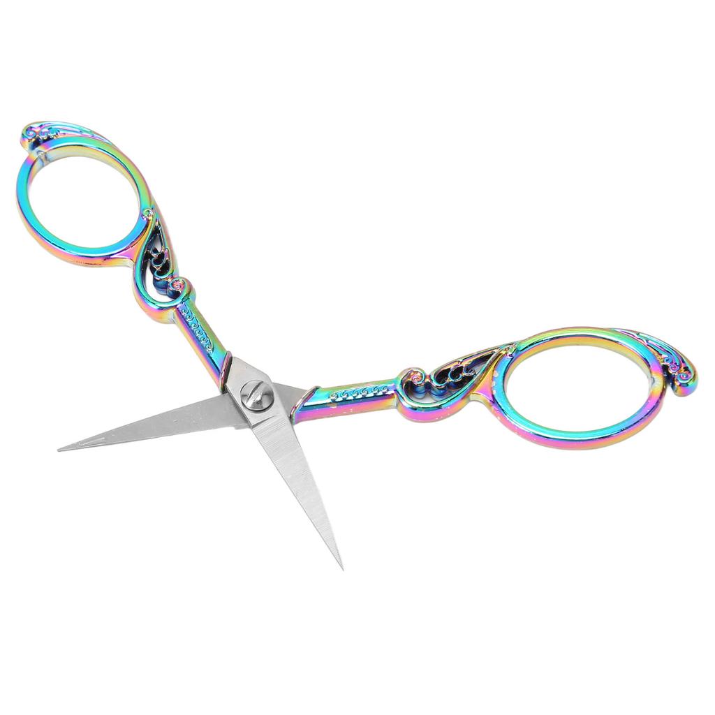 Vintage Scissors Stainless Steel High Sharpness Effort Saving Widely Used Craft Scissors for Embroidery Handicraft
