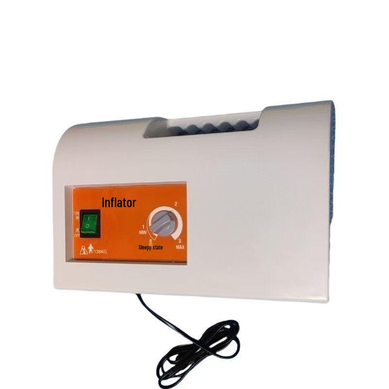 Двухнасосный бесшумный противопролежневый воздушный матрас с универсальной системой надувания