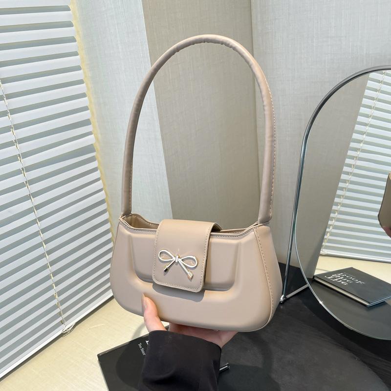 Simple Women's Bag New Korean Style Personalized One-shoulder Armpit Bag Texture Fashionable Commuter Bag Bag Armpit Bag