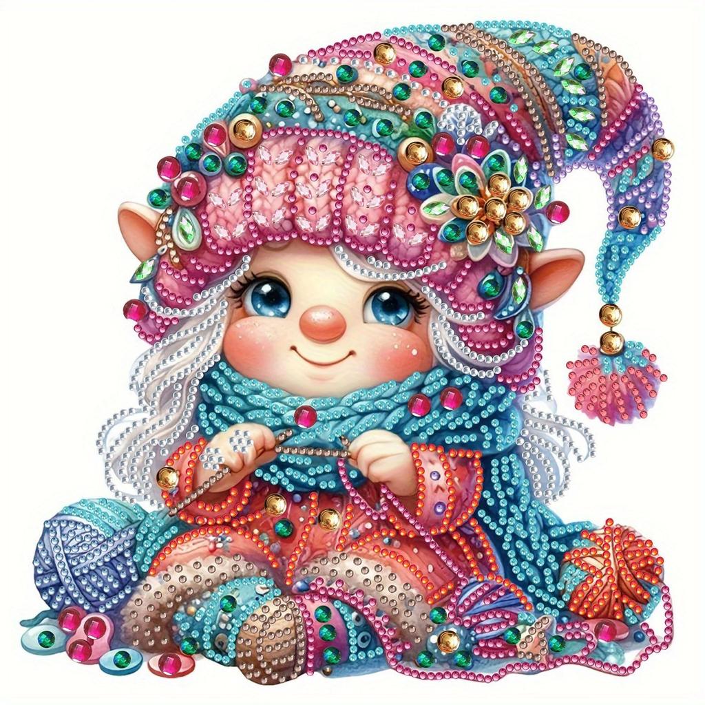 Алмазная мозаика, Алмазная мозаика специальной формы, Набор материалов для ручной работы (наклейки) 30 * 30 Алмазные наклейки Декоративная картина своими руками Трансграничный