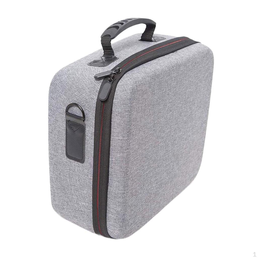 Game Console Storage Box Multipurpose Easy Carrying with Handle Hard Shell Handbag Protective Bag