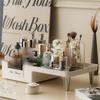 1/2 слоя, роскошный органайзер для макияжа в стиле Ins, стеллаж для хранения косметики, туалетный столик, пыленепроницаемый настольный ящик для хранения макияжа