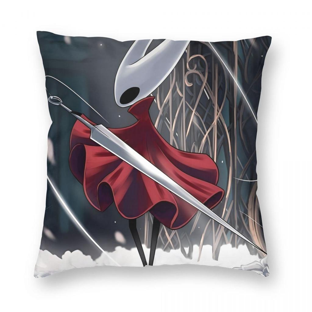 Hollow Knight Silksong Hornet Pillowcase Double-sided Printing Polyester Cushion Cover Decorations Throw Pillow Case Cover Car