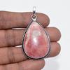 Rhodochrosite Pendant Natural Gemstone 925 Sterling Silver Handmade Pendant Gift For Her
