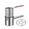Mini Chicken Fried Pan Mesh Frying Strainer Basket Auxiliary Food Pot Deep Fryer Pot  Kitchen