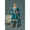 Designer Ready To Wear Gown Salwar Kameez Women Indian Pakistani Palazzo Suit SC-2105