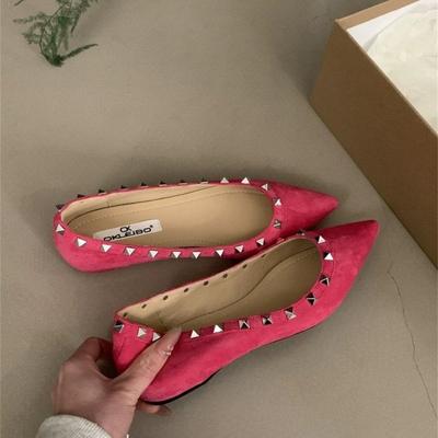 Женские туфли-балетки с острым носком, летние повседневные неглубокие лоферы, дизайнерский бренд, для ходьбы и спорта, женская обувь