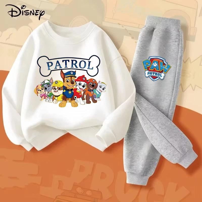 Kids Casual Sweatsuit Boys Long Sleeved Pullover and Pants 2 Pcs Sets Autumn New Children's Sweatshirts Set