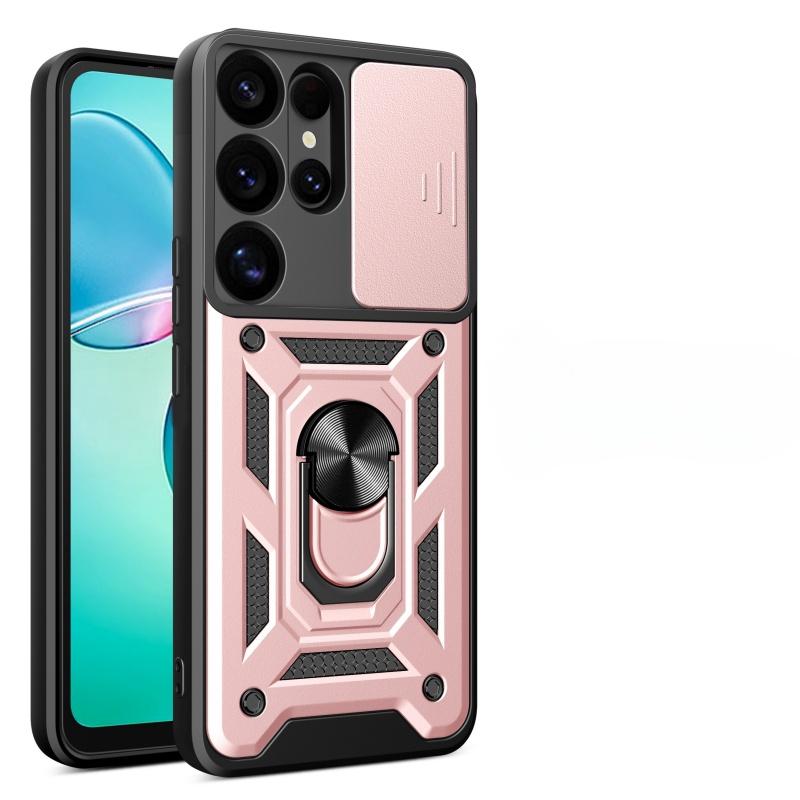 Для Samsung Galaxy S25 Plus FE Магнитный держатель-кольцо для пальца Военный защитный чехол