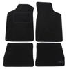 Tapis De Sol Noir Velours - J&J AUTOMOTIVE - Citroën Saxo 1996-2004 - Sur Mesure - Antidérapant - Imperméable