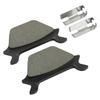 Kijima HD-05196 Motorcycle Parts Brake Pad (Riar) 87-99Y XL&BT (Compatible with Genuine Part Number 44209-87)