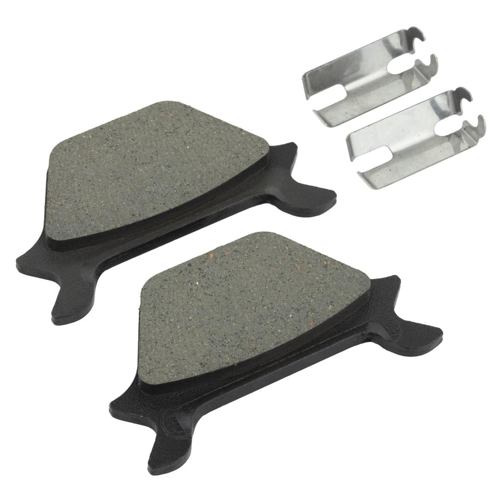 Kijima HD-05196 Motorcycle Parts Brake Pad (Riar) 87-99Y XL&BT (Compatible with Genuine Part Number 44209-87)