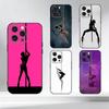 B-Красивое Искусство Танца на Пилоне Чехол для Телефона Для iPhone 17,16,15,14,13,12,11 Plus,Pro Max,XS,Мягкий Силиконовый Черный Чехол