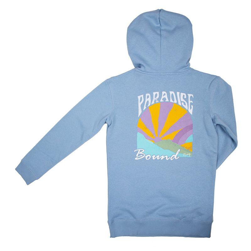 Детская синяя толстовка с капюшоном ROXY