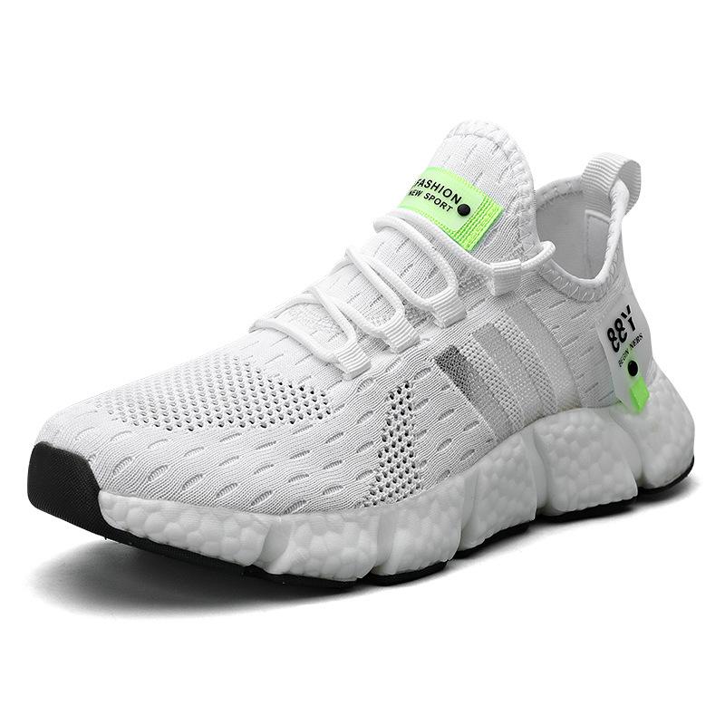 Мужская обувь, летняя дышащая модная обувь, тонкая повседневная сетка с тонкими беговыми светильниками Alpha Coconut