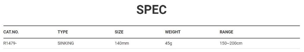 Yo Zuri Mag Speed 140 Mm 45 Grams Sinking Lure R1479-HRSN (7932)