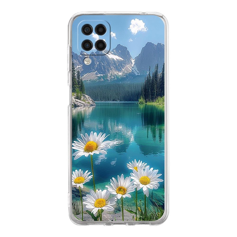 Cute Pretty Indie Hot Pink Phone Case For Samsung A13 A33 A73 A53 A23 A51 A71 A21S A12 A31 A41 A05s A03S A15 A25 A32 5G Cover