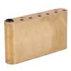 Brass Bridge Block Single Rock for FenderSQCV Guitar Accessories 74mm with Tube
