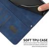 For iPhone 16 Case PU Leather Skin Touch Feeling Wallet Phone Cover