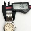 Б/у Рабочий item Мужские часы SEIKO Кварцевые Серебристые Полностью Lumibrite Seiko