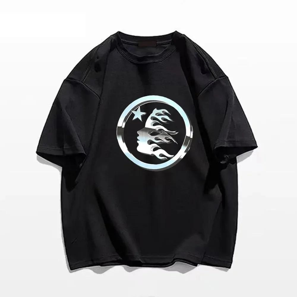 Футболка Hellster Rapper Wash Grey Heavy Craft Unisex с коротким рукавом, мужская и женская, топ, уличная мода, ретро-футболка Hell