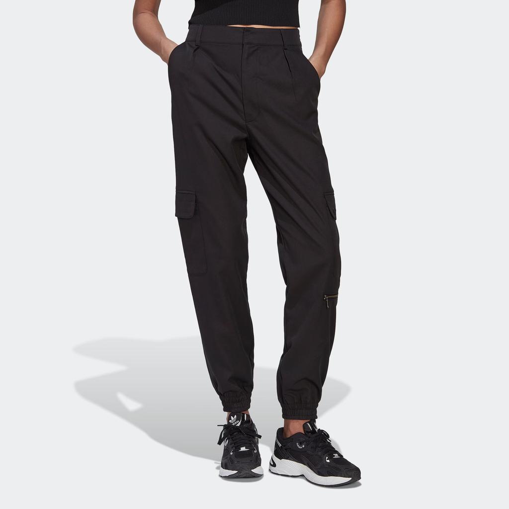 adidas Брюки Contempo с боковыми карманами и эластичным поясом унисекс, черные HN5867