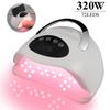Nail Lamp For Manicure Nail Dryer With Motion Sensing LCD Display Gel Polish Drying Lamp