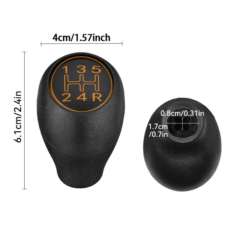 Автомобильный 5-скоростной рычаг переключения передач, адаптер для автомобильной ручки переключения передач, шаровые аксессуары для Peugeot 504 505 309 205 GTI CTI