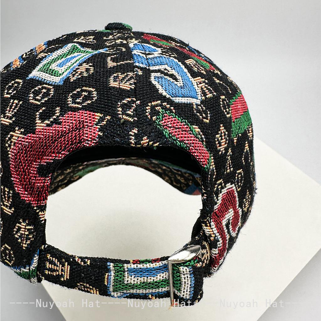New Men Women Hardtop Retro Irregular Letters Baseball Hats Sunshade Personal Versatile Outdoor Peaked Caps Niche Fashion Casual