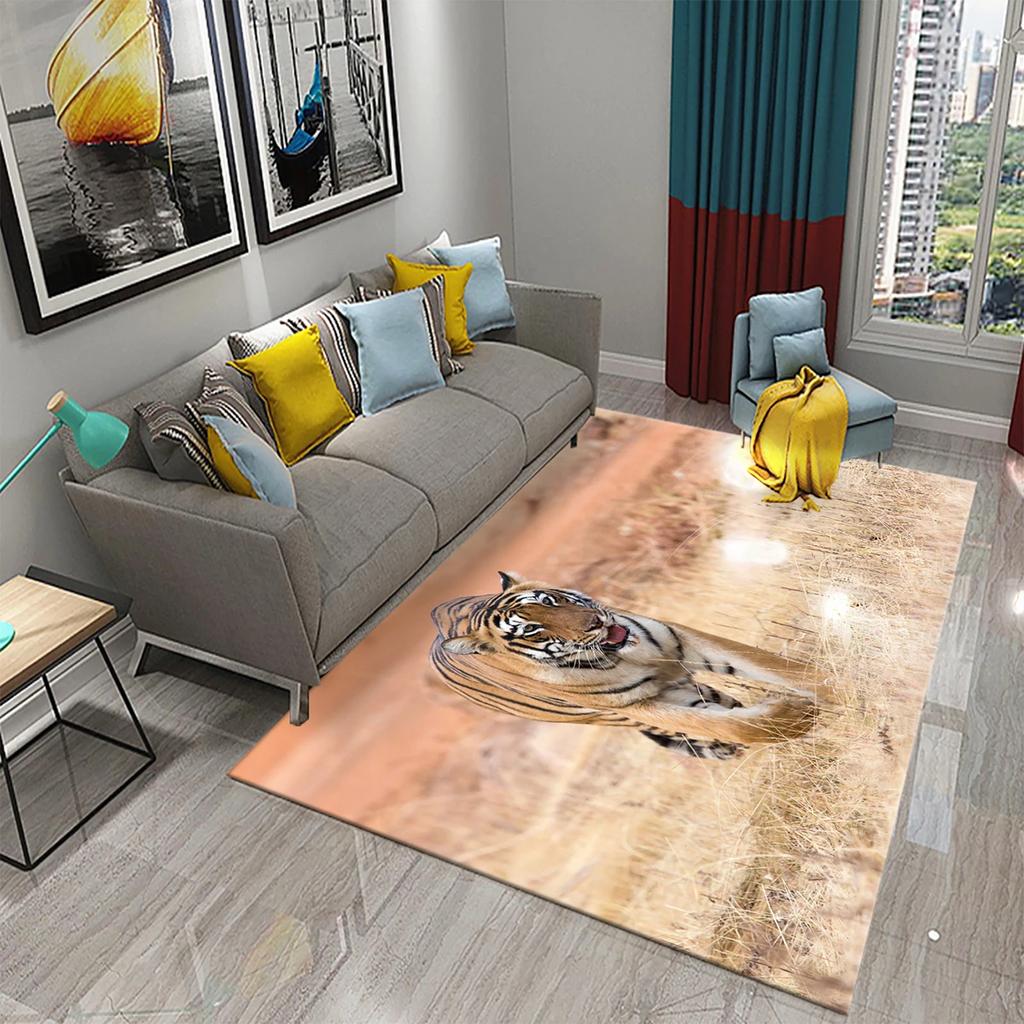 3D Прекрасный Лесной Ковер с Дикой Природой для Кухонного Коврика Ковер для Спальни Гостиной Длинный Прикроватный Коврик Ковер для Прихожей Входной Коврик