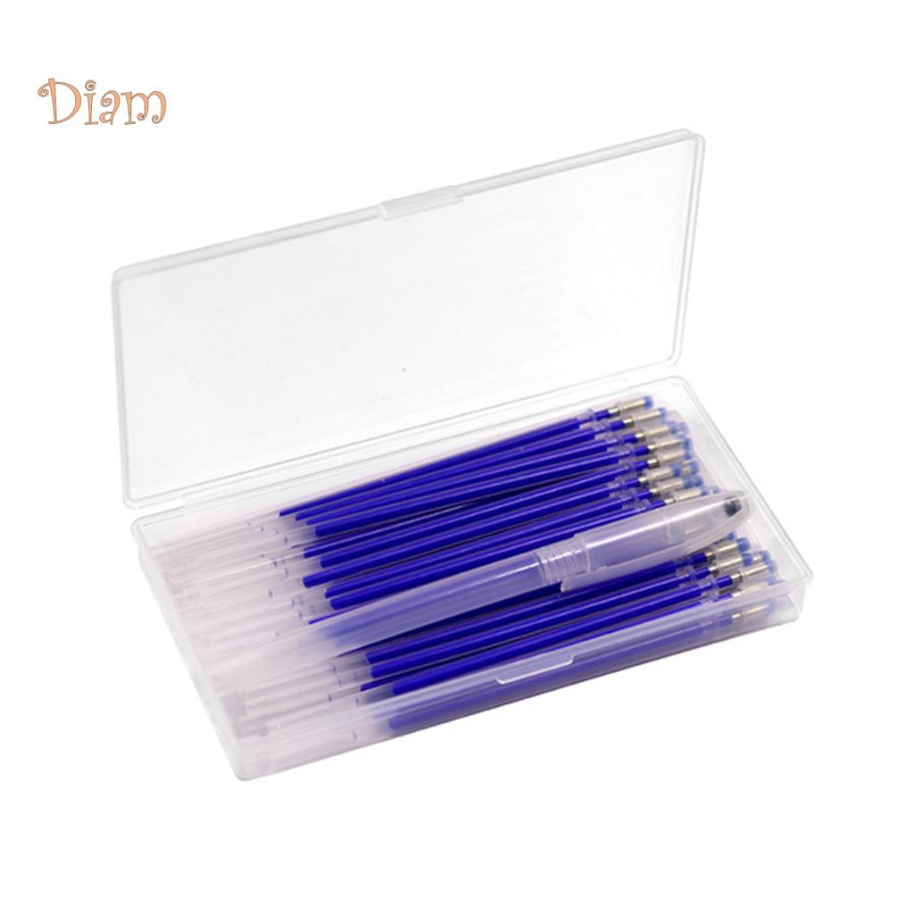 BL 40Pcs Fabric Marker Pen Refill High Temperature Disappearing DIY Tailoring Tool