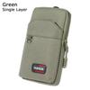 Men Single/double Layer Camping Hunting Phone Pouch Waist Purse EDC Molle Bag Wallet Pocket