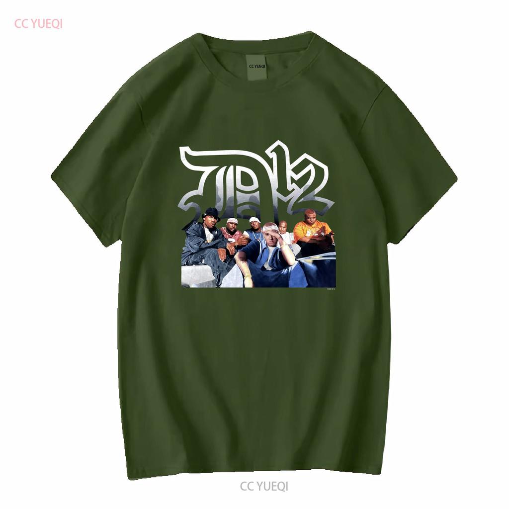 Vintage Eminem D12 Slim Shady Rap T Shirt 2001 Tour My Band 90s Mens Sz L vintage Washed Soft Unisex Comfortable fashion