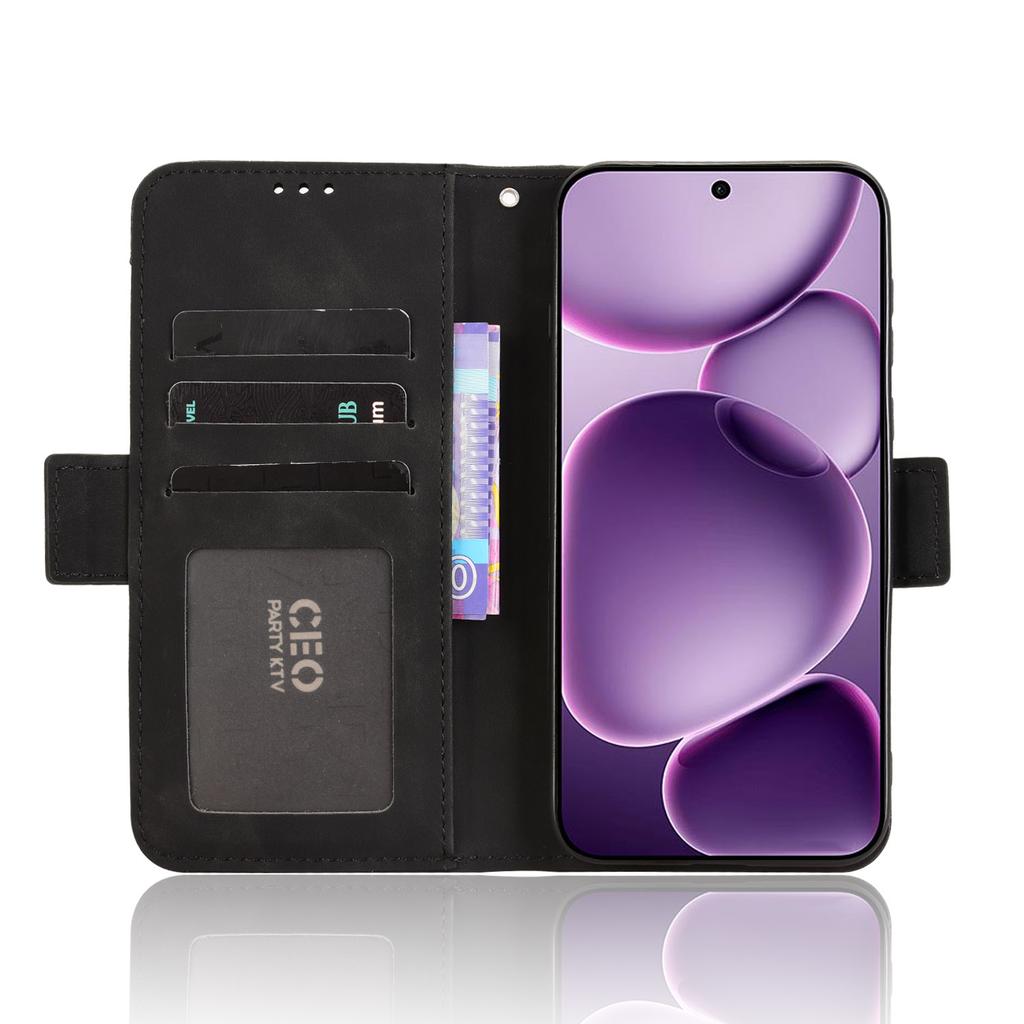 For Oppo Find X8s+ 5G Leather Case Phone Wallet Cover with Multiple Card Slots