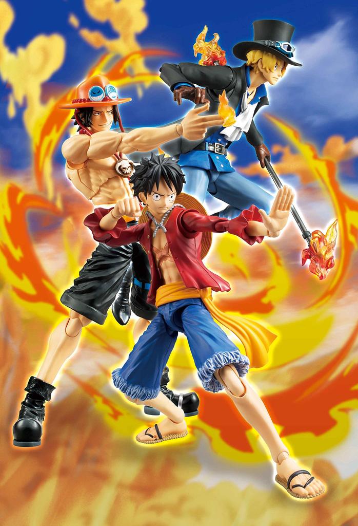 Фигурка Variable Action Heroes ONE PIECE Sabo, 18 см, окрашенная в ПВХ, подвижная, прибл.