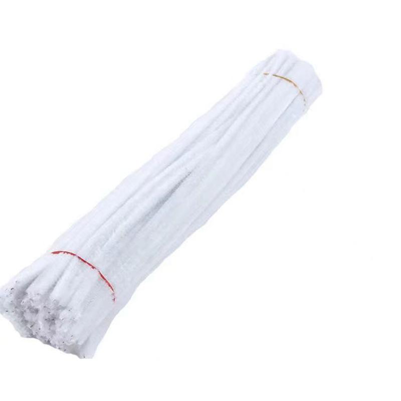 100 шт. цветной синель стебель витой стержень шерсть корень пушистый стержень железная проволока сделай сам ручная работа скручивание украшения ершики для труб плюш