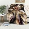 love and deepspace Zayne God of Annihilation Flannel warm soft plush blanket for sofa living room hogar bedroom travel gift home