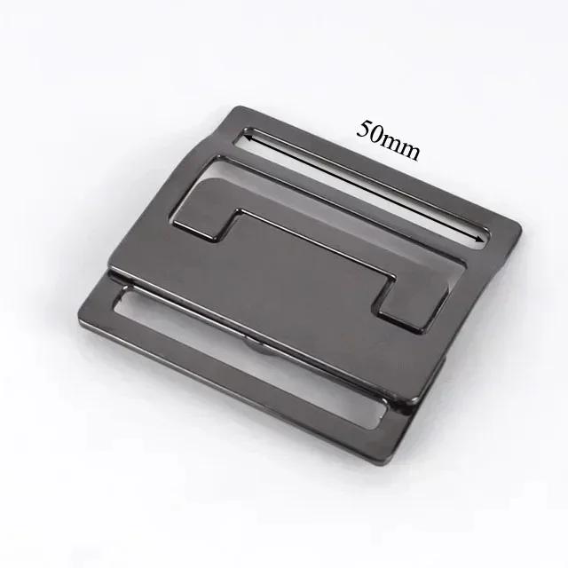 Meetee 1/2/4/5 шт. 30-60 мм Металлическая пряжка для ремня на талию Ленточная лента Регулируемая застежка Пальто Пуховик Ремни Декор Крючки Пряжки Аксессуары