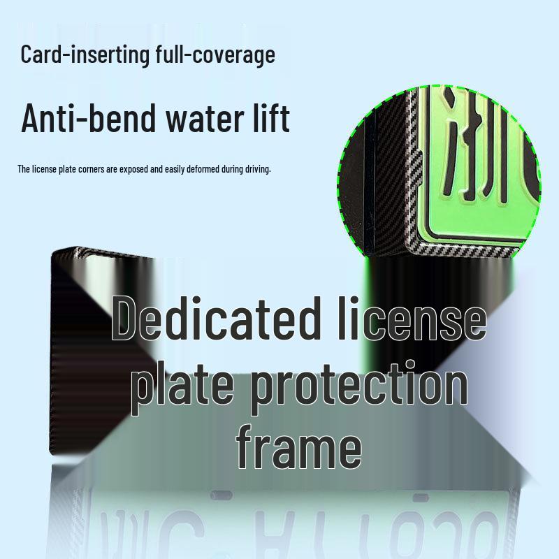 2024 BYD Yuan UP Полнолицевая рамка для номерного знака для новых зеленых номеров