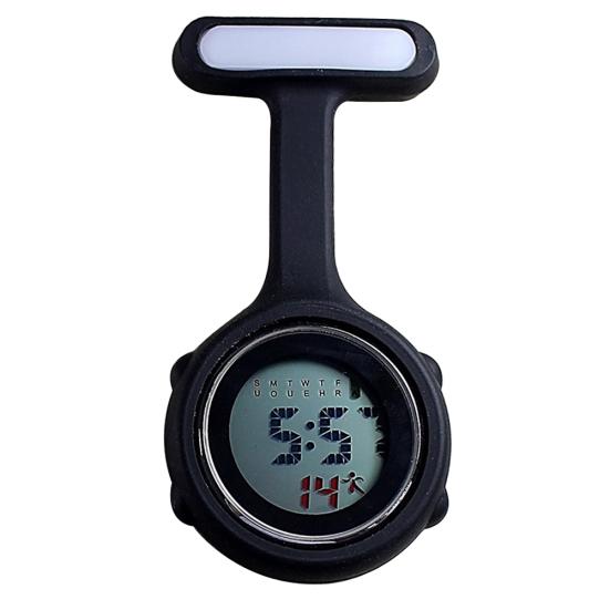 Медсестра Брошь Булавка Повесить Карманные Электрические Часы