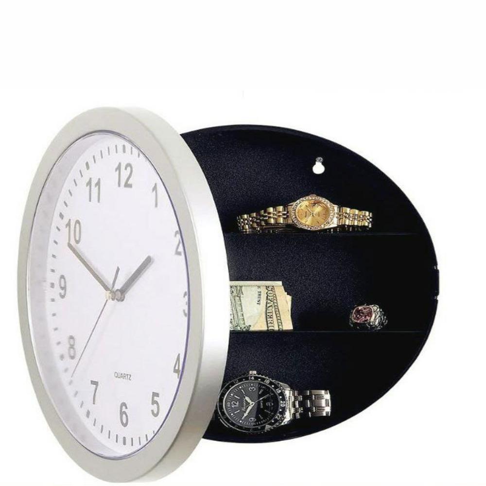 Vintage Hidden Safe Plastic Secret Storage Box Valuables Storage Box Wall Clock Safety Box  Home
